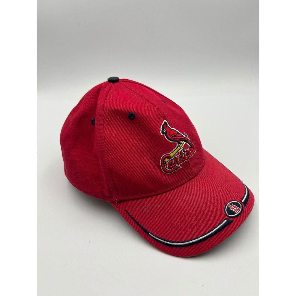St Louis Cardinals MLB Hat Twins Enterprise Red Adjustable Baseball Cap Y2K